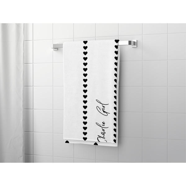 Custom Design - Bath Towel - Lifestyle