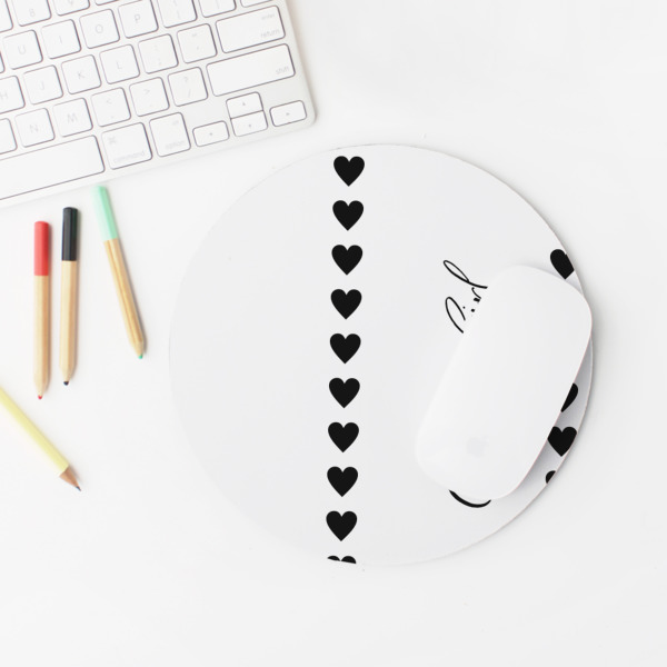 Custom Design - Round Mousepad - LIFESTYLE 2