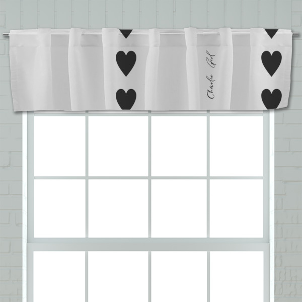 Custom Design - Valance - Closeup on window