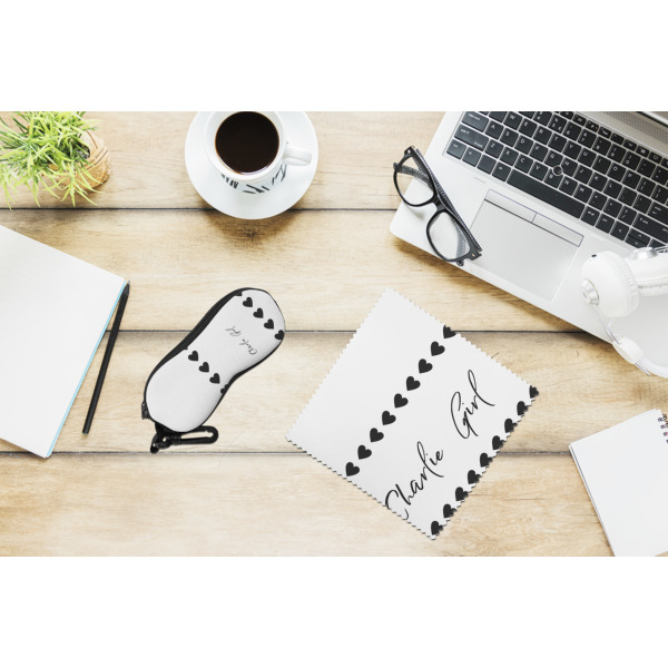 Custom Design - Eyeglass Case and Cloth Set - LIFESTYLE