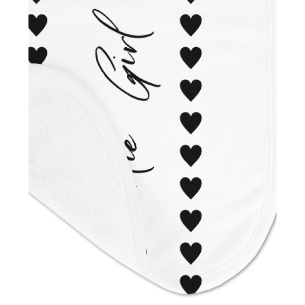 Custom Design - Baby Bib - AFT detail