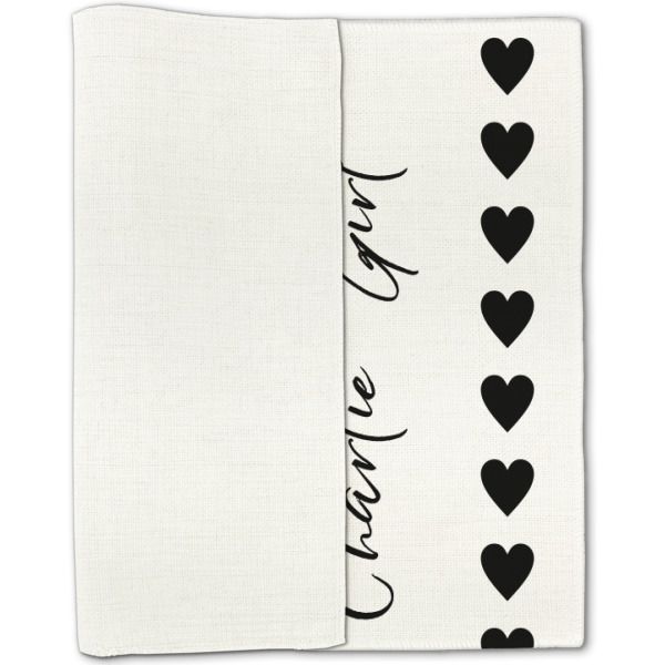 Custom Design - Linen Placemat - Folded Half