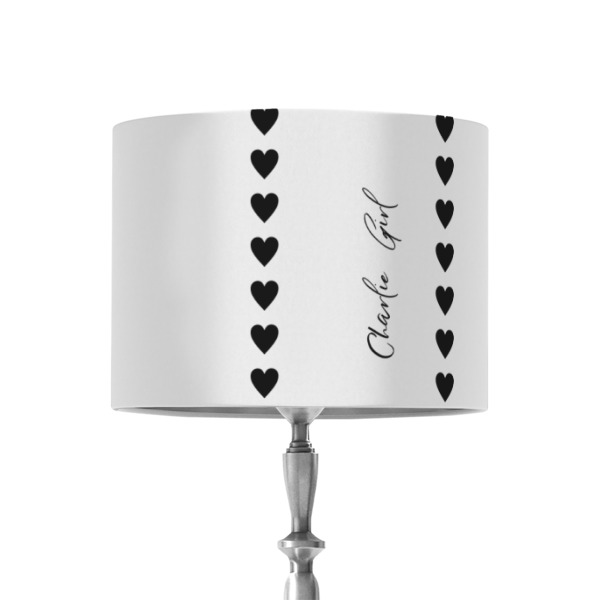 Custom Design Your Own 8" Drum Lamp Shade - Fabric