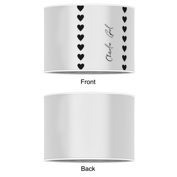 Custom Design - 8" Drum Lampshade - APPROVAL (Poly Film)