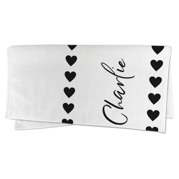 Custom Design - Microfiber Dish Rag - FOLDED (half)