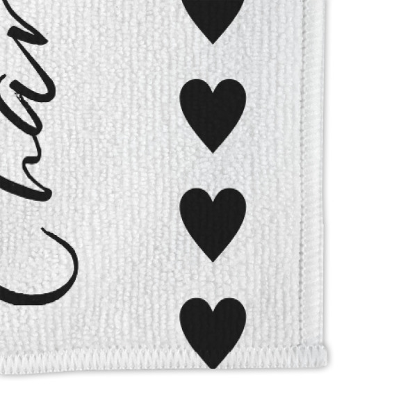 Custom Design - Microfiber Dish Rag - DETAIL