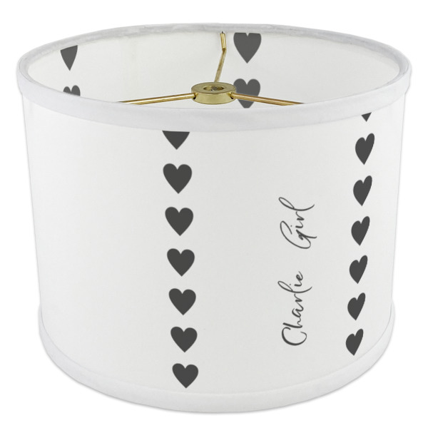 Custom Design - 8" Drum Lampshade - ANGLE Poly-Film
