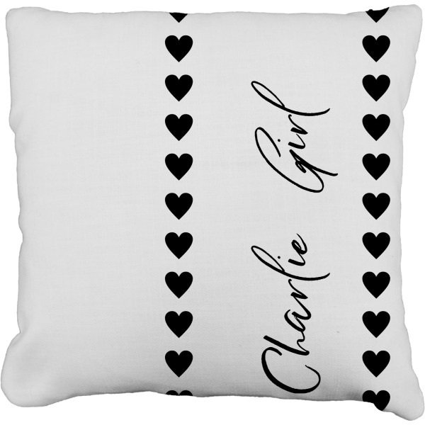 Custom Design Your Own Faux-Linen Throw Pillow 26"