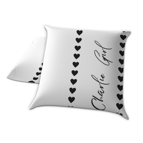 Custom Design - Decorative Pillow Case - TWO