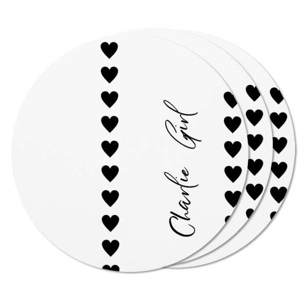 Custom Design - Round Fridge Magnet - THREE