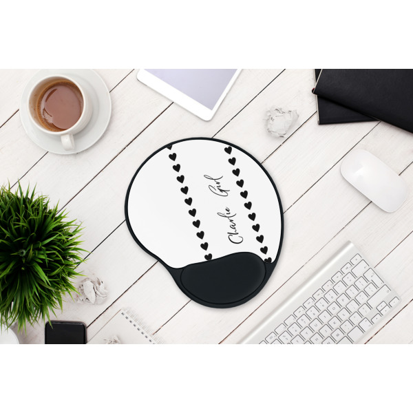 Custom Design - Mouse Pad with Wrist Rest - LIFESYTLE 1