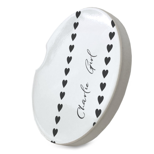 Custom Design - Sandstone Car Coaster - Standing Angle