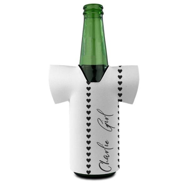 Custom Design - Jersey Bottle Cooler - FRONT (on bottle)