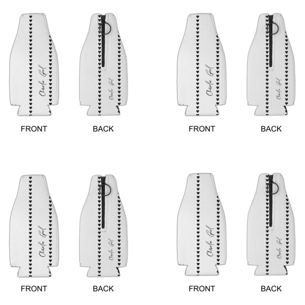 Custom Design - Zipper Bottle Cooler - Set of 4 - Approval