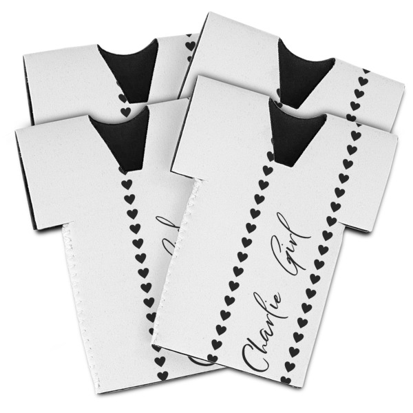 Custom Design - Jersey Bottle Cooler - Set of 4 - MAIN (flat)