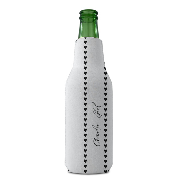 Custom Design - Zipper Bottle Cooler - FRONT (bottle)