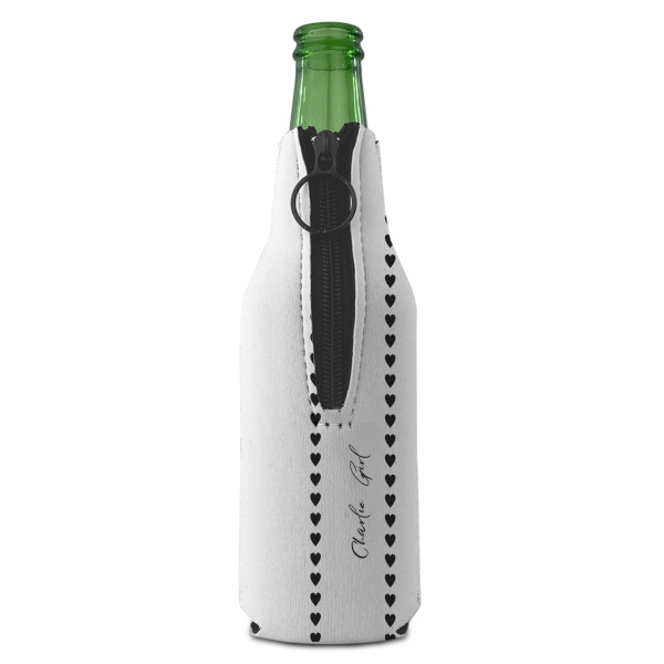 Custom Design - Zipper Bottle Cooler - BACK (bottle)