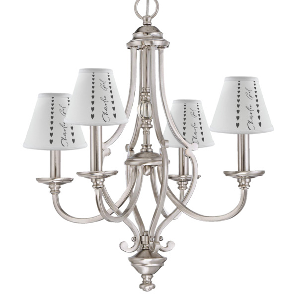 Custom Design - Chandelier Shade Shade - Lifestyle (On chandelier)