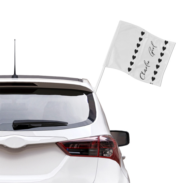 Custom Design - Car Flag - Large - LIFESTYLE