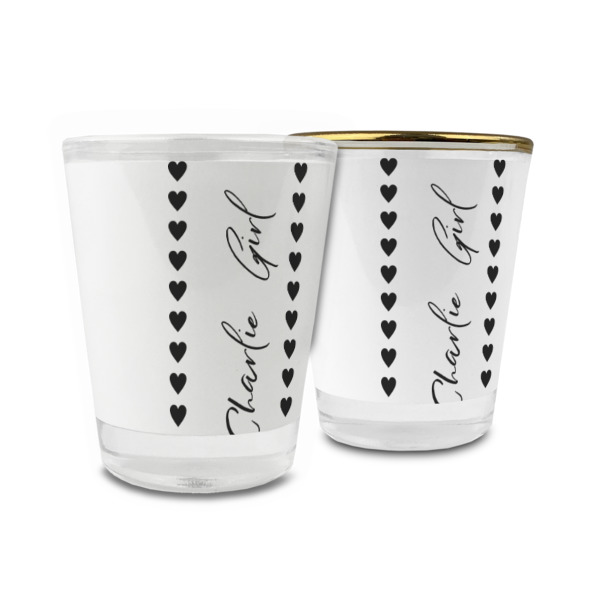 Custom Design Your Own Glass Shot Glass - 1.5 oz