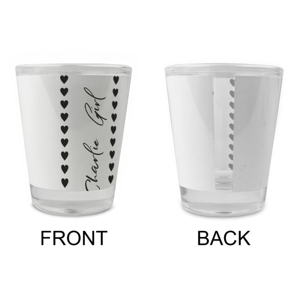 Custom Design - Glass Shot Glass - Standard - Front & Back