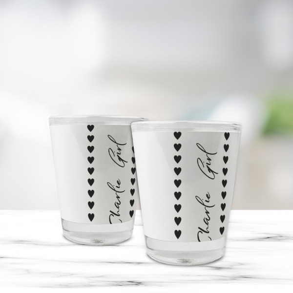 Custom Design - Glass Shot Glass - Standard - Lifestyle