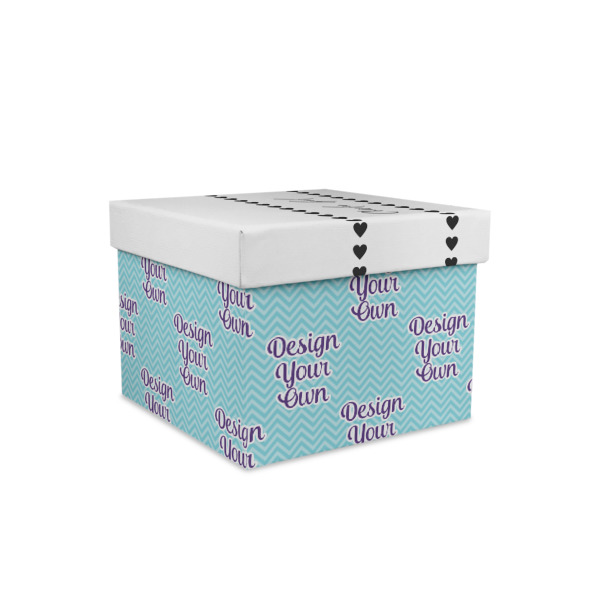 Custom Design - Gift Boxes with Lid - Canvas Wrapped - Small - Front/Main
