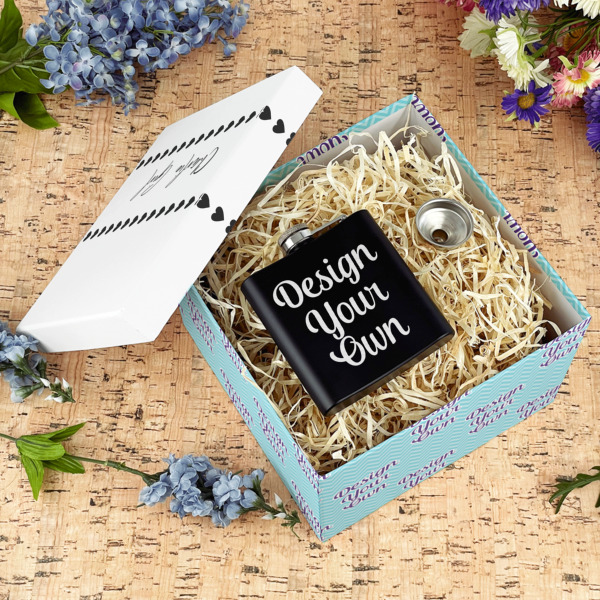 Custom Design - Gift Boxes with Lid - Canvas Wrapped - Large - In Context