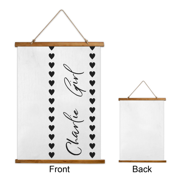 Custom Design - Wall Hanging Tapestry - Portrait - Front & Back