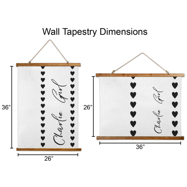 Custom Design - Wall Hanging Tapestries - Parent/Sizing