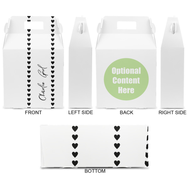 Custom Design - Gable Favor Box - Approval