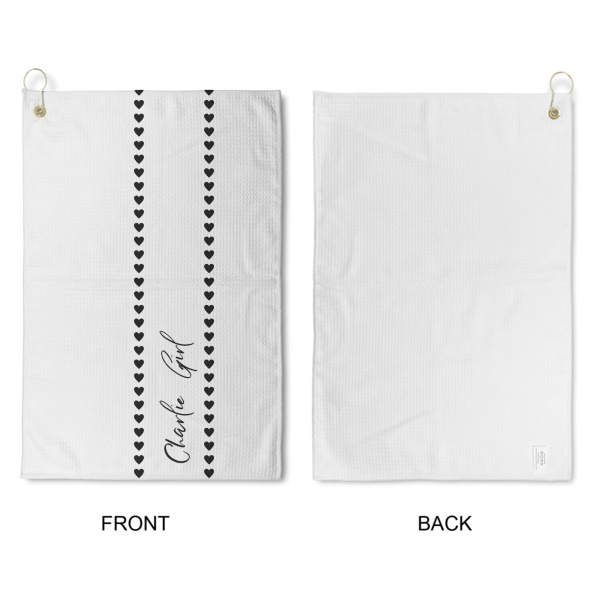 Custom Design - Waffle Weave Golf Towel - Approval