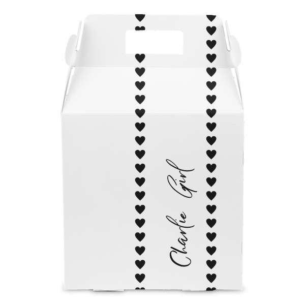 Custom Design - Gable Favor Box - Front