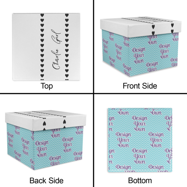 Custom Design - Gift Boxes with Lid - Canvas Wrapped - XX-Large - Approval