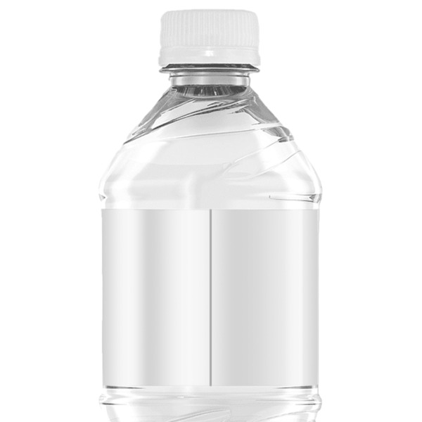 Custom Design - Water Bottle Label - Back View