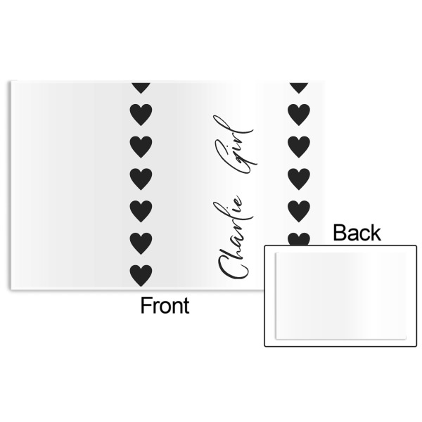 Custom Design - Disposable Paper Placemat - Front & Back