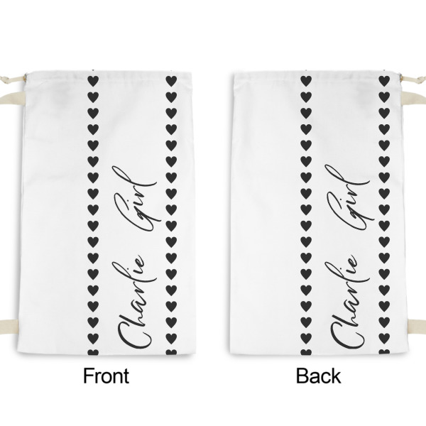 Custom Design - Small Laundry Bag - Front & Back View
