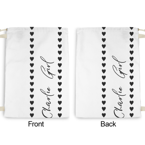 Custom Design - Large Laundry Bag - Front & Back View