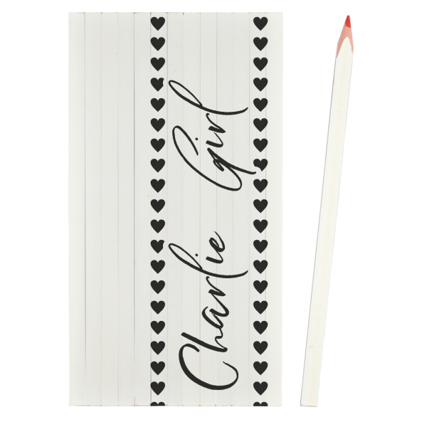 Custom Design - Colored Pencils - Front View