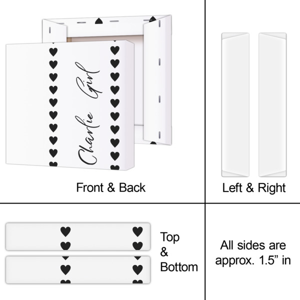 Custom Design - 8x8 - Canvas Print - Approval