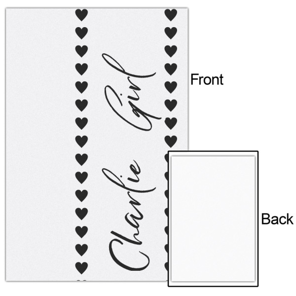 Custom Design - 24x36 - Matte Poster - Front & Back