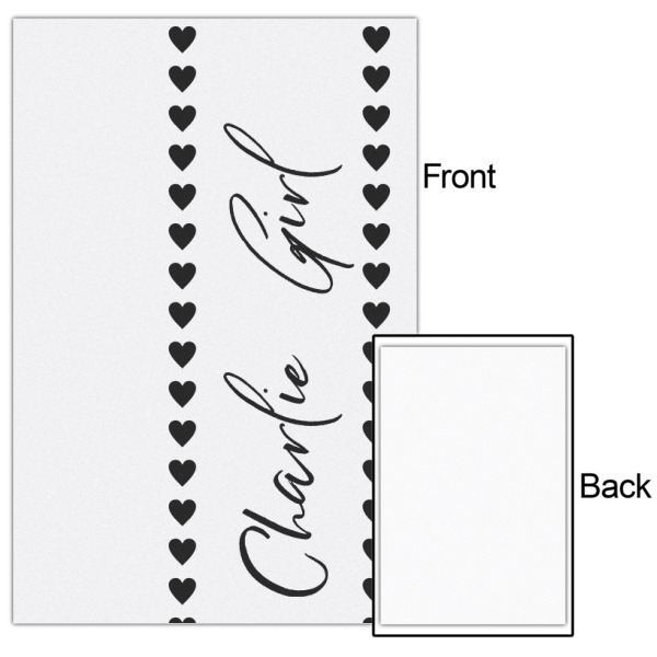 Custom Design - 20x30 - Matte Poster - Front & Back