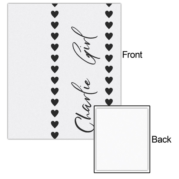 Custom Design - 20x24 - Matte Poster - Front & Back