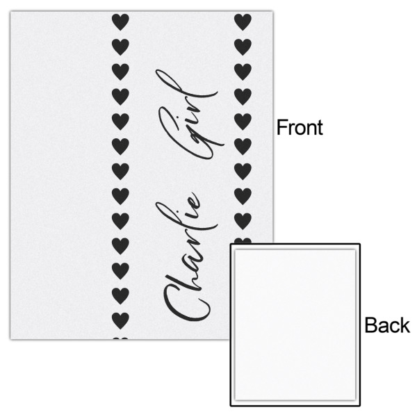 Custom Design - 16x20 - Matte Poster - Front & Back