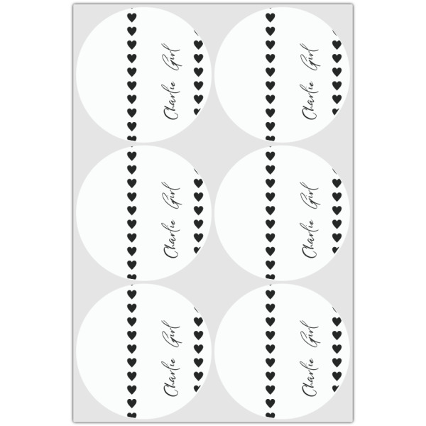 Custom Design - Icing Circle - Large - Set of 6