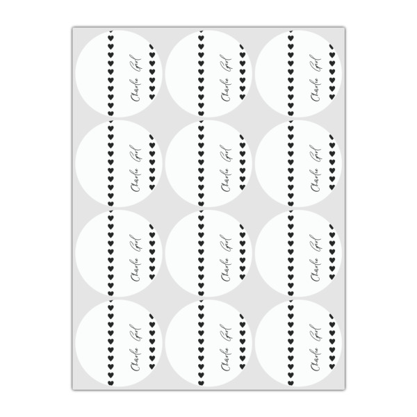 Custom Design - Icing Circle - Small - Set of 12