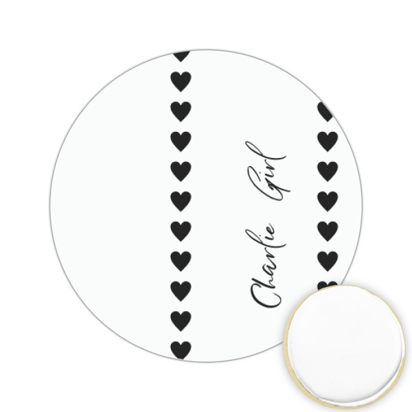 Custom Design Your Own Printed Cookie Topper - 2.15"