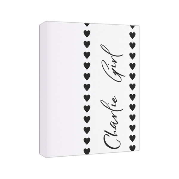 Custom Design - 8x10 - Canvas Print - Angled View