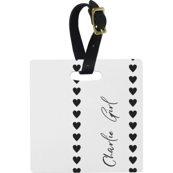 Custom Design - Personalized Square Luggage Tag
