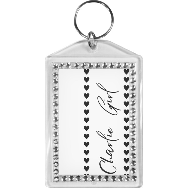 Custom Design Your Own Bling Keychain